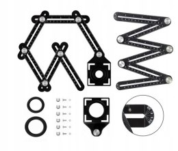 Szablon przymiar wzornik znacznik otworów płytek