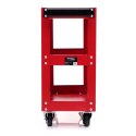 WÓZEK WARSZTATOWY NARZĘDZIOWY SERWISOWY SZAFKA 3 PÓŁKI na KOŁACH KRAFT