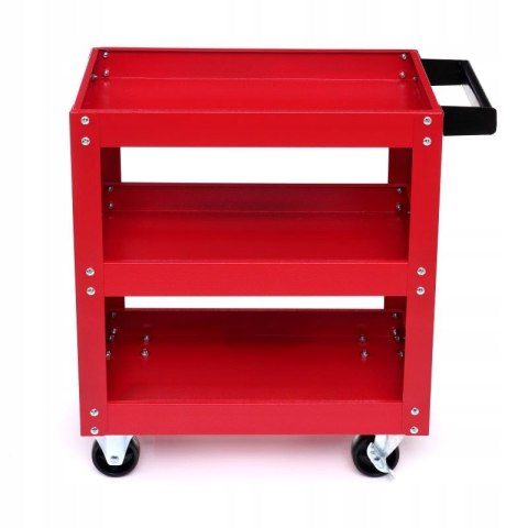 WÓZEK WARSZTATOWY NARZĘDZIOWY SERWISOWY SZAFKA 3 PÓŁKI na KOŁACH KRAFT