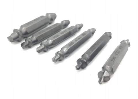 Wykrętaki do usuwania wkrętów Falon-Tech FT0606 6 szt.