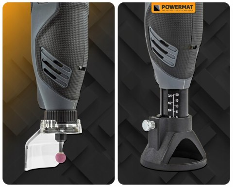 MINI SZLIFIERKA PROSTA TRZPIENIOWA FREZARKA WIELOFUNKCYJNA LCD +ZESTAW XXL