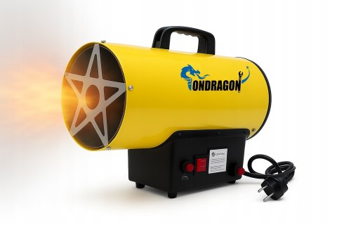 NAGRZEWNICA GAZOWA DMUCHAWA PIECYK GRZEJNIK 15kW WĄŻ REDUKTOR LPG PRZENOŚNA