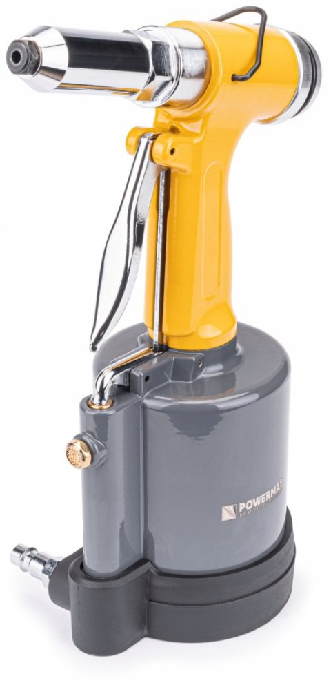 Nitownica PNEUMATYCZNA Do Nitów 2,4 - 6,4 mm 1400kg Solidna Zestaw