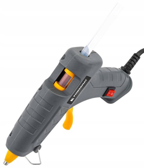 PISTOLET DO KLEJU NA GORĄCO DO KLEJENIA ZESTAW 60 WKŁADÓW 7MM ETUI KLEJARKA