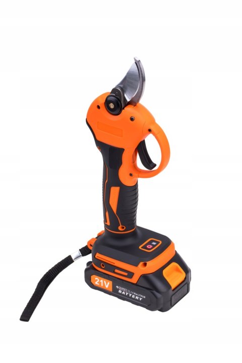 SEKATOR AKUMULATOROWY KOWADEŁKOWY NOŻYCE OGRODOWE ELEKTRYCZNE 2 x AKU 21V