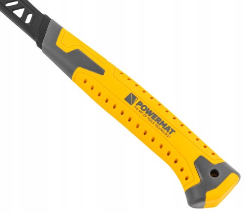 SIEKIERA CIESIELSKA 3W1 KUTA HARTOWANA STAL MŁOTEK KLUCZ MONOBLOK 910G