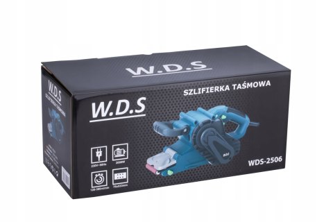 SZLIFIERKA TAŚMOWA 76x533mm 2000W SIECIOWA WDS2506