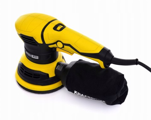 Szlifierka Oscylacyjna Mimośrodowa Drewna Metalu z Regulacją 125mm 1200W