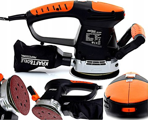 Szlifierka mimośrodowa sieciowe Kraft&Dele 1200 W 230 V