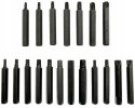 ZESTAW KLUCZE TORX SPLINE IMBUS HEX BITY 40szt CrV
