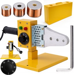 ZGRZEWARKA DO RUR PCV PP 1500W 3 Matryce 20-32MM WALIZKA 320 ZESTAW