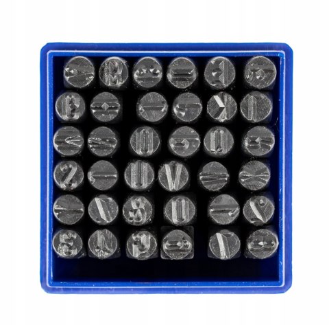 ZNACZNIKI NUMERATORY 36 NUMERATOR LITERY CYFRY 5mm