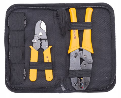 Zaciskarka Do Konektorów Praska do TULEJEK Końcówek 7w1 5 Matryc 10-35 mm