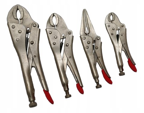 Zestaw szczypiec zaciskowych Falon-Tech 4 sztuki