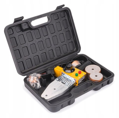 Zgrzewarka POLIFUZYJNA do Rur PCV PP 1500W 6 Matryc 20-63MM WALIZKA 320 C