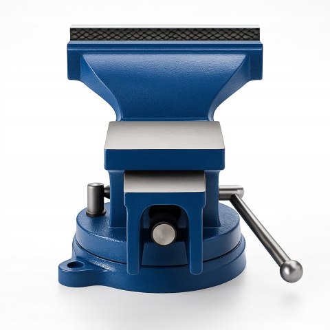 Imadło ŚLUSARSKIE 150mm Z KOWADŁEM OBROTOWE 360st. MOCNE SOLIDNE 150