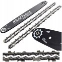 KRAFT&DELE PROWADNICA + ŁAŃCUCHY DO PIŁY 16" / 40CM / 1,3MM KD10152