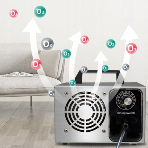 MOCNY GENERATOR OZONU OZONATOR OCZYSZCZACZ DO POWIETRZA 60 000 MG/H