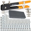 Nitownica RĘCZNA Do Nitonakrętek M3-M8 ZESTAW 105 Elementów + WALIZKA
