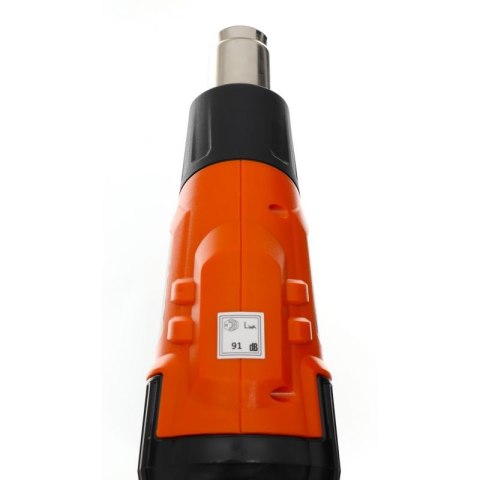 OPALARKA ELEKTRYCZNALUTOWNICA 2000W 350/550°C 4 DYSZE 2 BIEGI KRAFT&DELE