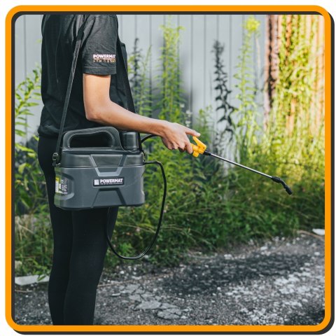 OPRYSKIWACZ AKUMULATOROWY CIŚNIENIOWY OGRODOWY LEKKI LANCA 2,5AH LI-ION 5L