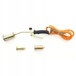 PALNIK GAZOWY DEKARSKI NA GAZ PROPAN-BUTAN Z WĘŻEM NA BUTLE 3 RÓŻNE DYSZE