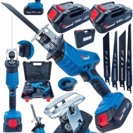 PIŁA SZABLASTA AKUMULATOROWA WYRZYNARKA 24V + 2 AKU + 4 BRZESZCZOTY mocna