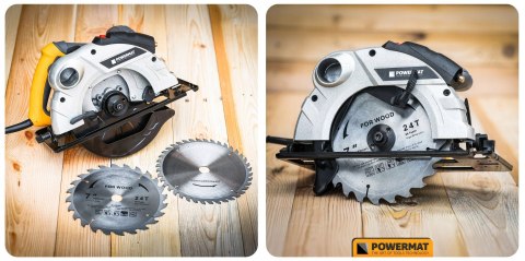 PIŁA TARCZOWA PILARKA RĘCZNA DO DREWNA Z LASEREM 2250W PRZECINARKA 185 MM