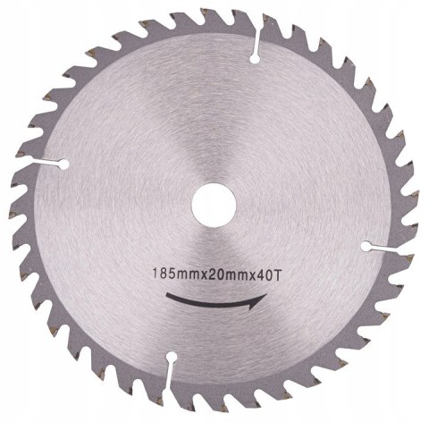 PIŁA TARCZOWA PILARKA RĘCZNA DO DREWNA Z LASEREM 2250W PRZECINARKA 185 MM