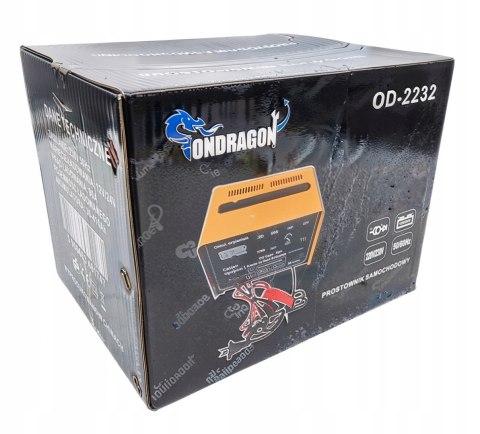 ROZRUCH 12/24V PROSTOWNIK SAMOCHODOWY Z ROZRUCHEM DO ŁADOWANIA MOCNY 90A