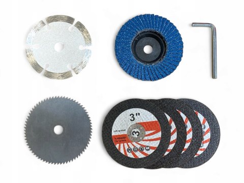 SZLIFIERKA KĄTOWA AKUMULATOROWA 2x12V MOCNA