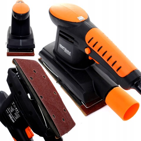 SZLIFIERKA OSCYLACYJNA ELEKTRYCZNA 450W DO GIPSU DREWNA MOCNA