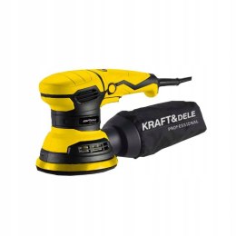 Szlifierka Oscylacyjna Mimośrodowa Drewna Metalu z Regulacją 125mm 1200W