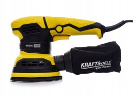 Szlifierka Oscylacyjna Mimośrodowa Drewna Metalu z Regulacją 125mm 1200W