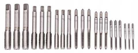 ZESTAW NARZYNEK I GWINTOWNIKÓW WALIZKA KALIBROWNIK 32 ELEMENTY M3-M12