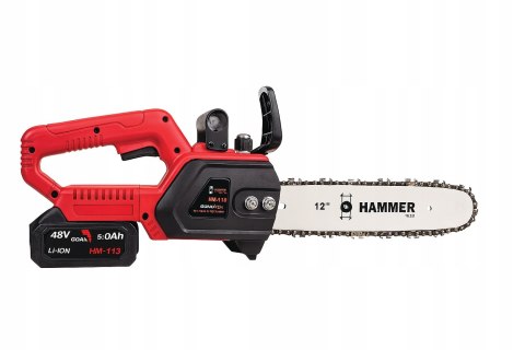 BEZSZCZOTKOWA PIŁA ŁAŃCUCHOWA PILARKA AKUMULATOROWA 12" CALI SMARO 2 AKU