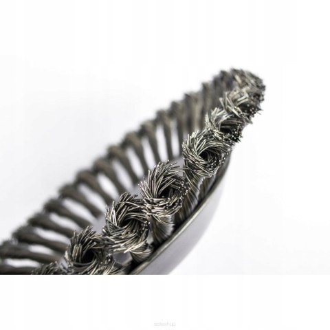 DRUCIAK TARCZA SZCZOTKA DRUCIANA DO KOSY CHWASTY