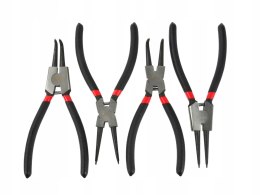 Geko Zestaw szczypiec Seeger'a 200mm 4szt. G01662