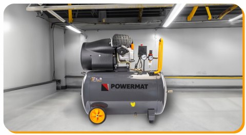 KOMPRESOR OLEJOWY 100L 8 BAR SPRĘŻARKA 230V 530l/min 4,7KM