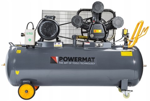 KOMPRESOR OLEJOWY 300L 8 BAR SPRĘŻARKA 400V 1200l/min + WĄŻ