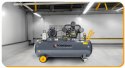 KOMPRESOR OLEJOWY 300L 8 BAR SPRĘŻARKA 400V 1200l/min + WĄŻ