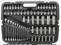 Klucze Nasadowe Bity Grzechotka Zestaw 216el. Walizka Solidna Stal +