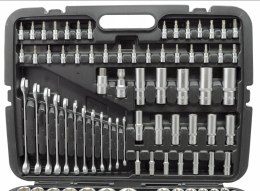 Klucze Nasadowe Bity Grzechotka Zestaw 216el. Walizka Solidna Stal +