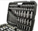 Klucze Nasadowe Bity Grzechotka Zestaw 216el. Walizka Solidna Stal +