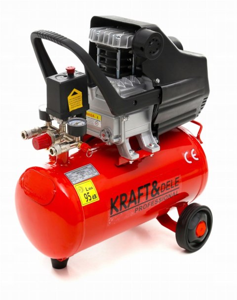 Kompresor olejowy Kraft&Dele KD400 24 l 8 bar