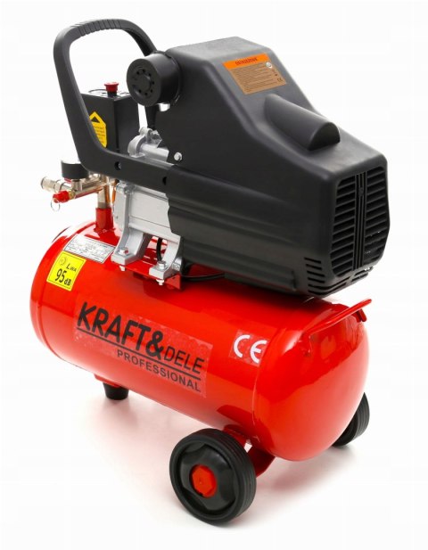 Kompresor olejowy Kraft&Dele KD400 24 l 8 bar