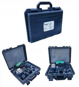 POZIOMICA LASEROWA LASER KRZYŻOWY ZIELONY SAMOPOZIOMUJĄCA 4D 360 2 BATERIE