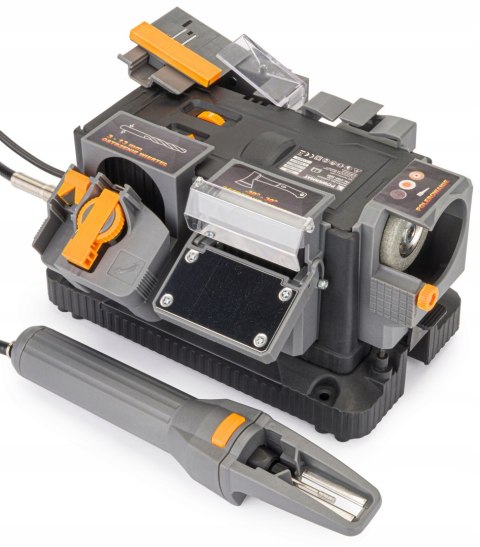 PROFESJONALNA OSTRZAŁKA WIELOFUNKCYJNA 200W 8w1 DO NOŻY WIERTEŁ ŁAŃCUCHA