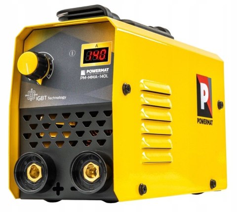 SPAWARKA INWERTOROWA INWERTEROWA LCD MMA 140A IGBT HOT START ANTI STICK VRD