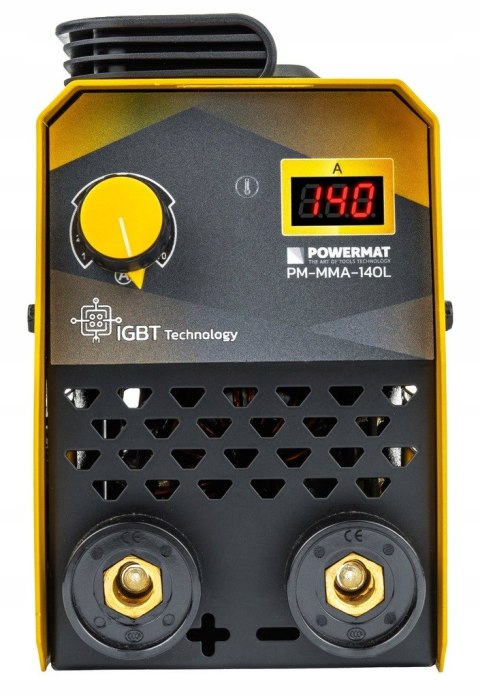 SPAWARKA INWERTOROWA INWERTEROWA LCD MMA 140A IGBT HOT START ANTI STICK VRD